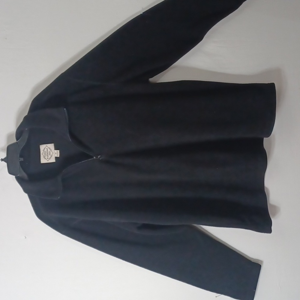 St. John's Bay Black Women's Crew Neck Fleece Pull-Over Sweater Size XXL